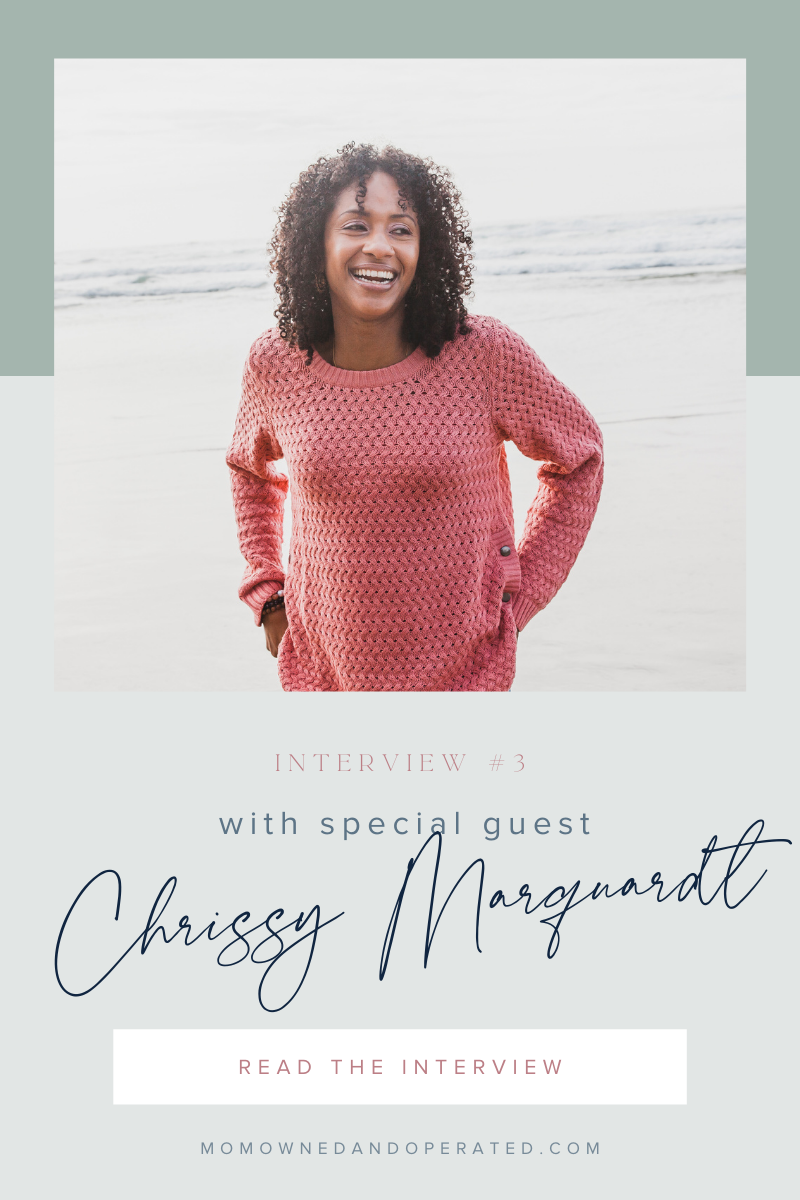 Chrissy Marquardt interview The Creative Visionary